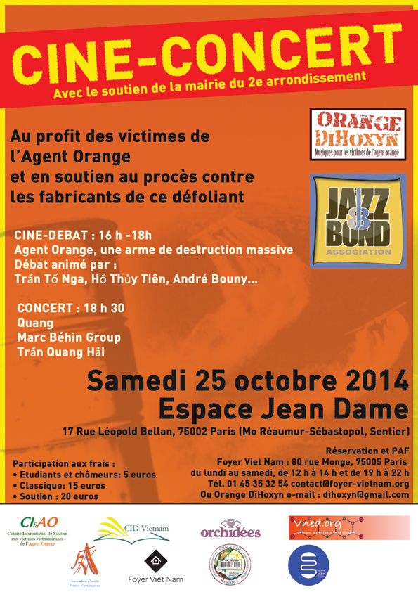 Ciné concert pour Agent Orange