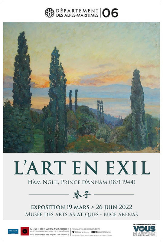 L'art en exil. Hàm Nghi.