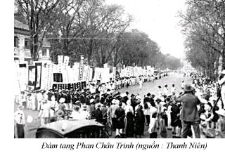 Đám tang Phan Châu Trinh, 1926