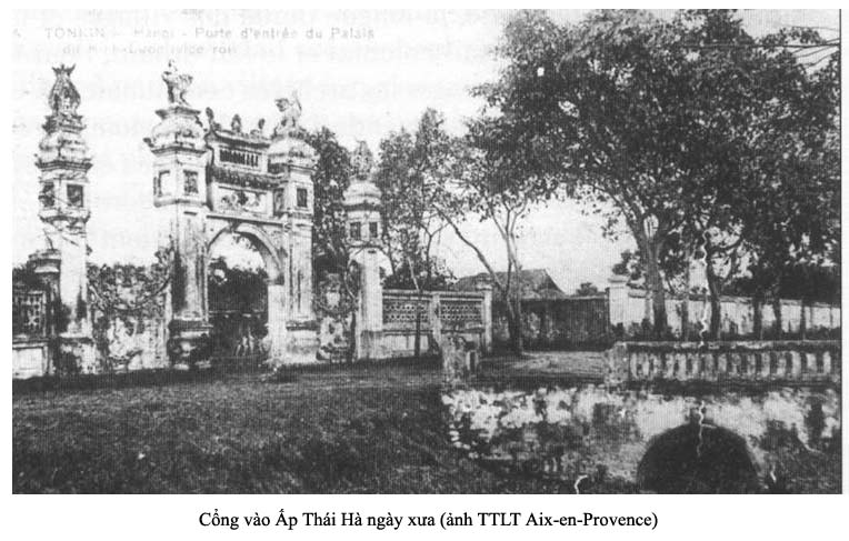 Cổng Ấp Thái Hà